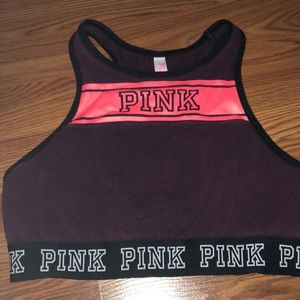 VS PINK halter neck sports bra/crop top